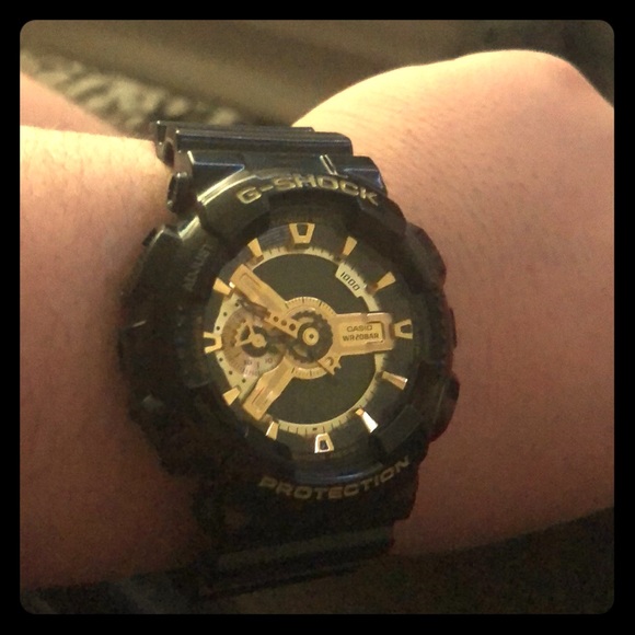 Black and Gold G-Shock